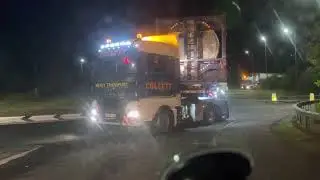 Collett Transport A1 Dunbar Round about
