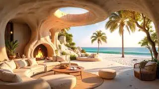Ocean Light Mornings 🌊 Morning Piano & Jazz with Sea Breeze for Relaxing, Focus and Coffee Time