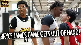 Bryce James GETS BUSY Has Best DUNKS of the Weekend! Tee Bartlett SITS ON HIS HEAD!