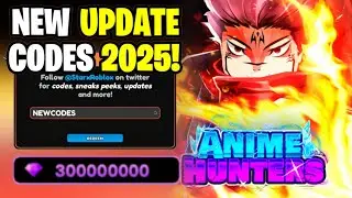 *NEW* ALL WORKING UPDATE 6 CODES FOR ANIME HUNTERS IN 2025! ROBLOX ANIME HUNTERS CODES