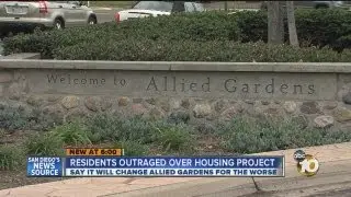 Senior housing project meets opposition from some Allied Gardens residents