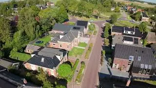 Loppersum vanuit de lucht