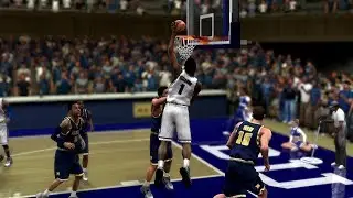 College Hoops 2k8 Duke vs Michigan Gameplay! 2018-19 Updated Rosters!