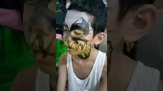 Anti Venom facepaint #fyp #copyrightfree