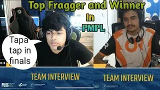 Jonathan and Daljit Interview after pmpl | Jonathan top Fragger | OR wins pmpl