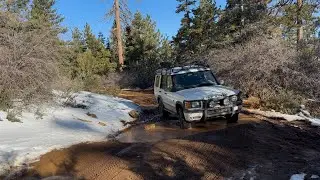 Winter Overland | Land Rover Discovery 2 Camping Big Bear Holcomb Valley Overlanding