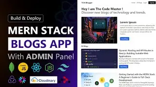 ADMIN Dashboard - Edit Blogs Section | React JS TAILWIND CSS | Blogs MERN App - The Code Master