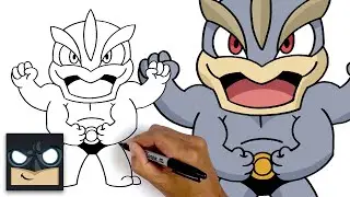 How To Draw Machamp | Pokemon