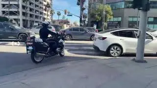 АВАРИЯ С УЧАСТИЕМ 3 АВТОМОБИЛЕЙ: TESLA, PORSCHE, GMC, ГРУЗОВИК, ДОРОЖНАЯ СИТУАЦИЯ В ДОЛИНЕ ЛАПД.