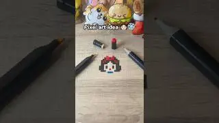 Pixel art idea 👧🏻❄️ #art #pixelartist #pixelartideas #pixelart #snowwhite