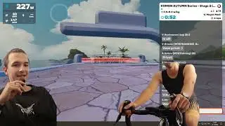 Влог #1. Еду второй этап осенней серии гонок kom-on в zwift