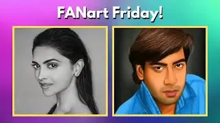 Deepika Padukone and Ajay Devgn SHARE fan art and THANK the creators