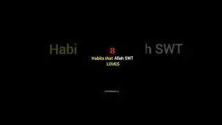 8 Habits that Allah SWT Loves ❤️  #shortsfeed#shorts#habits#love#fypシ゚viral#trending#yt#motivational