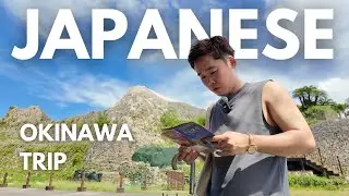 Learn Japanese Naturally with Vlog / Okinawa Trip, Food, Hotel & Gas station