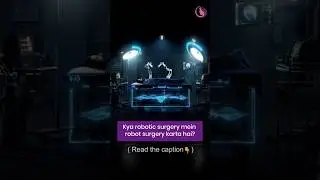 Kya Robotic Surgery mein Robot Surgery Karta Hai? - Read Description #robotics #surgery