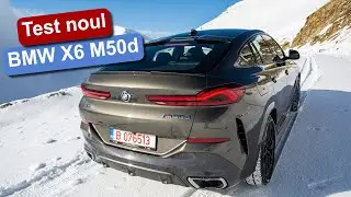 Test BMW X6 M50d: patru turbine în vârf de munte