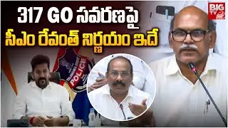 317 GO సవరణపై సీఎం రేవంత్ నిర్ణయం ఇదే | CM Revanth Reddy On 317 GO | BIG TV