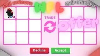 What People Offer for a Evil Unicorn in Adopt me 2025