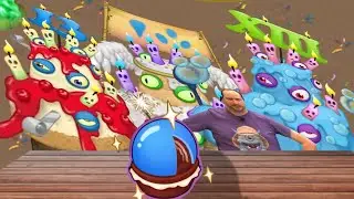 COMO FAZER O BOLO DA BIG BLUE BUBBLE | My Singing Monsters