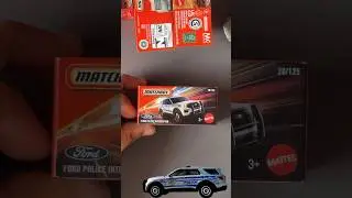 Matchbox FORD POLICE INTERCEPTOR #trending #automobile #matchbox #ford #viral #police