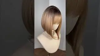 Peruca dama, BOB culoarea Blond Natural , fibra Premium Futura Heat cu aspect natural, BENDIS&reg;