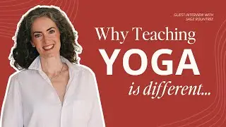 Simple & Effective Yoga Sequencing: Proven Methods for Confident Teaching with Sage Rountree Ep. 41