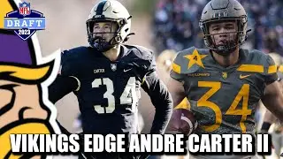 Minnesota Vikings UDFA Profile: Army Edge Rusher Andre Carter II