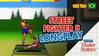 Street Fighter II - Ryu LONGPLAY - 1997 - Master System (TecToy Brazil)
