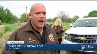 Tulsa County Sheriff Deputies Surprise Boy For His Birthday