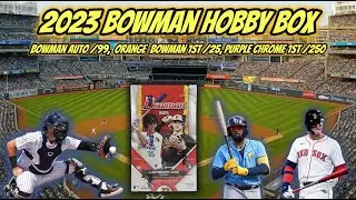 2023 Bowman Hobby & Blaster: Auto /99, Orange /25, Purple /250 & Finally a Roman Anthony!