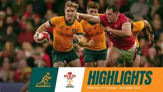 EIGHT TRIES IN CARDIFF | Wallabies v Wales Highlights | November Internationals