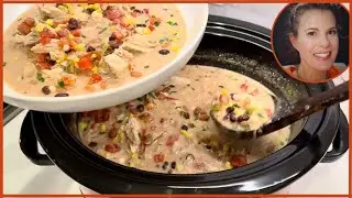 EASY SUMMER Slow Cooker Dinner / Chicken Recipe