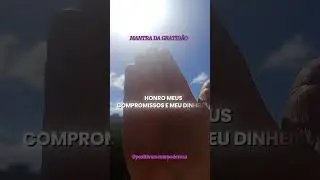 Mantra da gratid&atilde;o #universo #prosperidadedivina