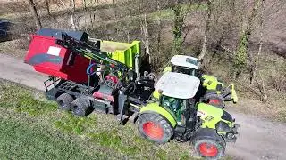 Frank Hartmeyer Garten- und Landschaftsbau | Ufkes Greentec Jaguar 40/13 Holzh&auml;ckslerkombination