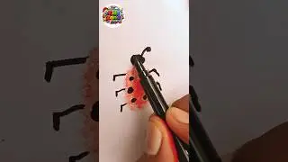 Thumb Art Ladybug 🐞