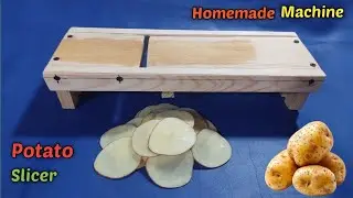 How To Make Potato Slicer | Potato Cutter | DIY Fries Cutter | Homemade Machines