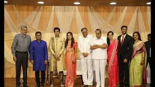 AVM Saravanan&rsquo;s Granddaughter Marriage Reception Gallery
