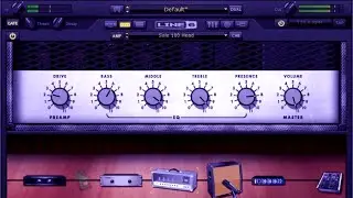 Line 6 GX аудиокарта  Обзор звука POD Farm  Тест 2  Гитара Fender stratocaster