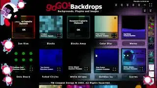 goGoBackdrops. A collection of projects