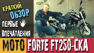 Обзор мотоцикла Forte FT 250-CKA. Сравнение с Viper R2 ZS200.
