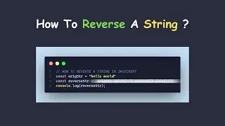 Javascript Magic 2 - How to Reverse Strings in JavaScript with Expert Technique