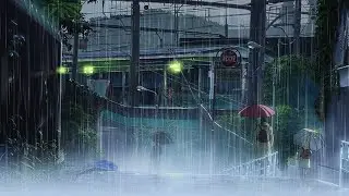 The Garden of words : Relaxing anime food scene ❣️