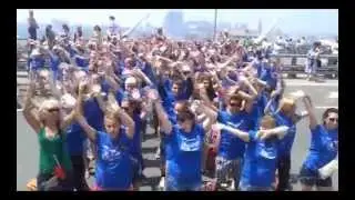 Russian New Guinness Record. Vladivostok 2013/Владивостокский флэшмоб попал в Книгу рекордов Гиннеса