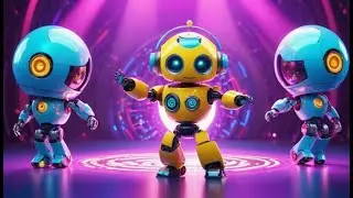 Benny Bot Beeps Hello | Friendly Robot Song for Kids | Fun Tech Rhyme for Toddlers