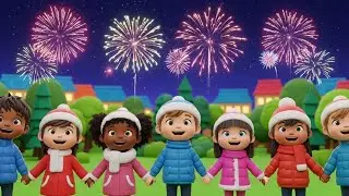 New Year Fireworks Rhyme for Kids | Fireworks Song for Kids, Christmas & New Year Nursery Rhyme
