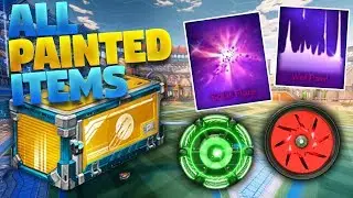 Every Painted Item In The Elevation Crate