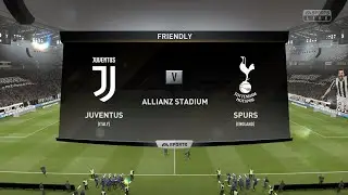 Juventus vs Spurs Club Friendly (FIFA 19 Gameplay PC) [HD 1080p 60 FPS]