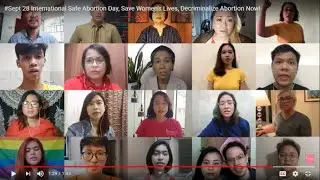 #Sept 28 International Safe Abortion Day, Save Women's Lives, Decriminalize Abortion Now!