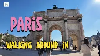 Walking around in Paris - Year 2024