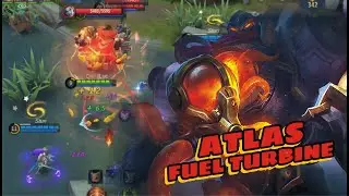 ATLAS FUEL TURBINE GAMEPLAY - MOBILE LEGENDS